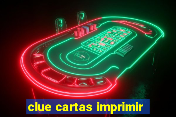 clue cartas imprimir